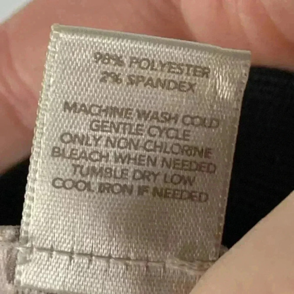 Ann Taylor loft outlet womens skirt size 6 Black white striped pencil - Picture 8 of 9